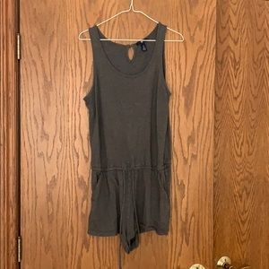 Grey romper